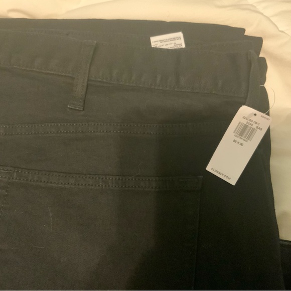 nwt men’s old navy 52x30 3 pair  washed black, black rinse and stone washed - Picture 3 of 4